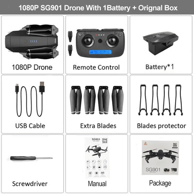 HGIYI SG907 SG901 GPS Drone