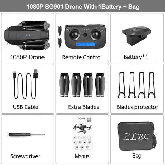 HGIYI SG907 SG901 GPS Drone