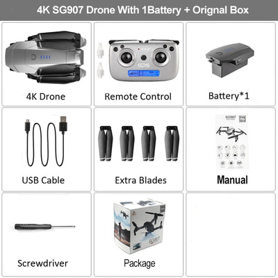 HGIYI SG907 SG901 GPS Drone