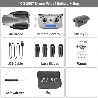 HGIYI SG907 SG901 GPS Drone