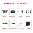 E68 HD wide angle 4K drone