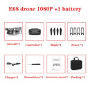 E68 HD wide angle 4K drone
