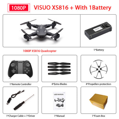 Visuo XS816 Drone with 50 Times Zoom