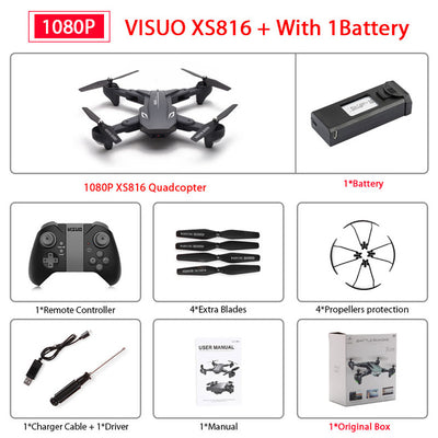Visuo XS816 Drone with 50 Times Zoom