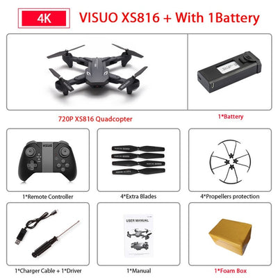 Visuo XS816 Drone with 50 Times Zoom